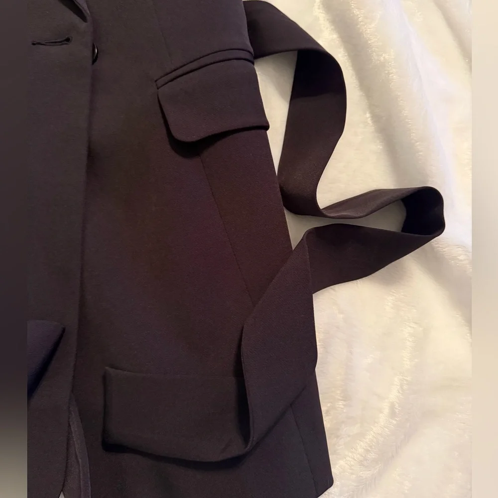 ASOS Black Sleeveless Blazer - Picture 7 of 14